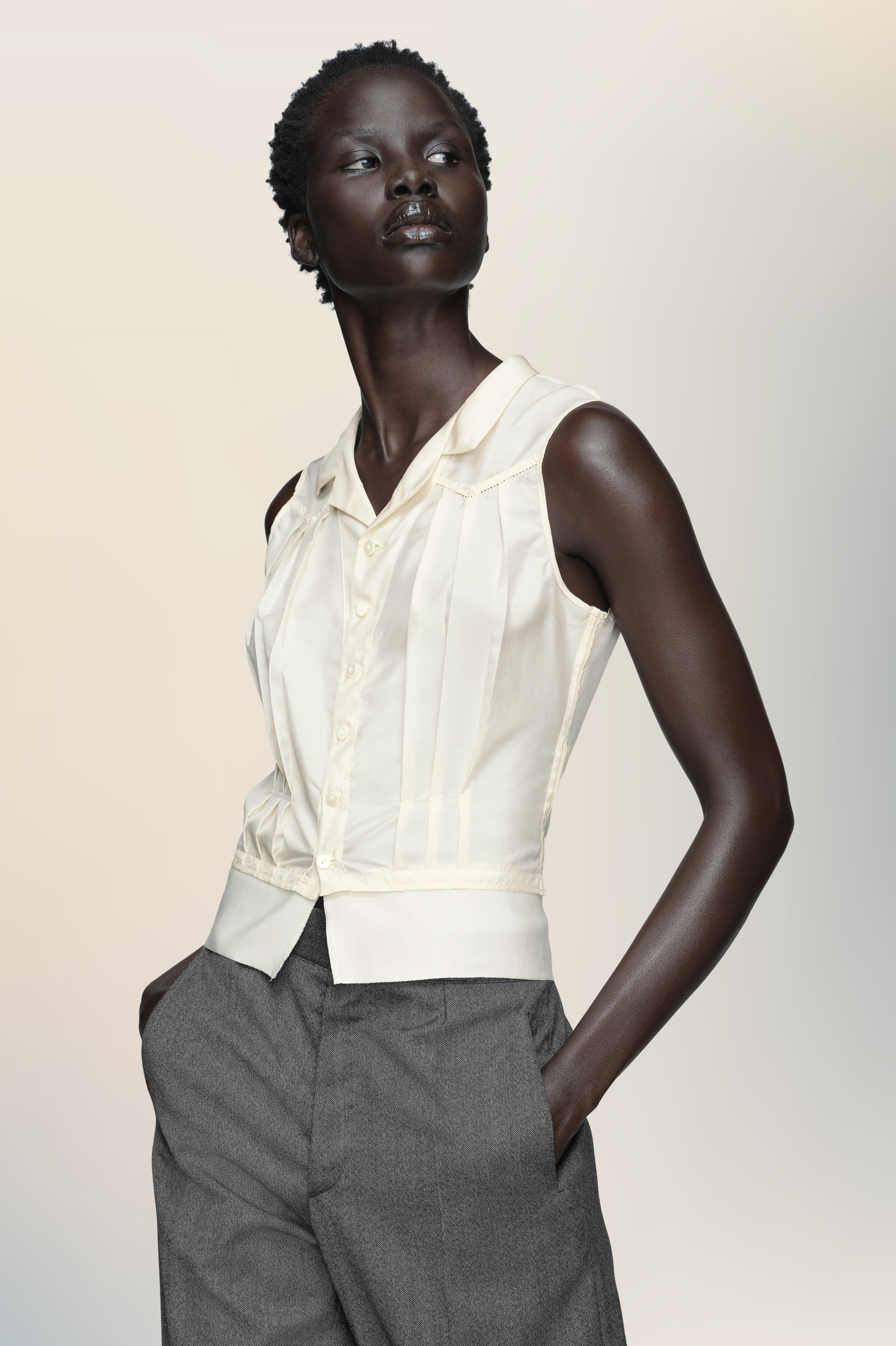 Silk top - 3