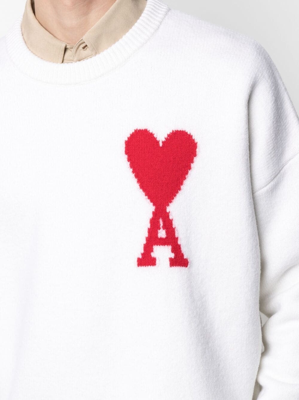 Ami De Coeur crewneck jumper - 6