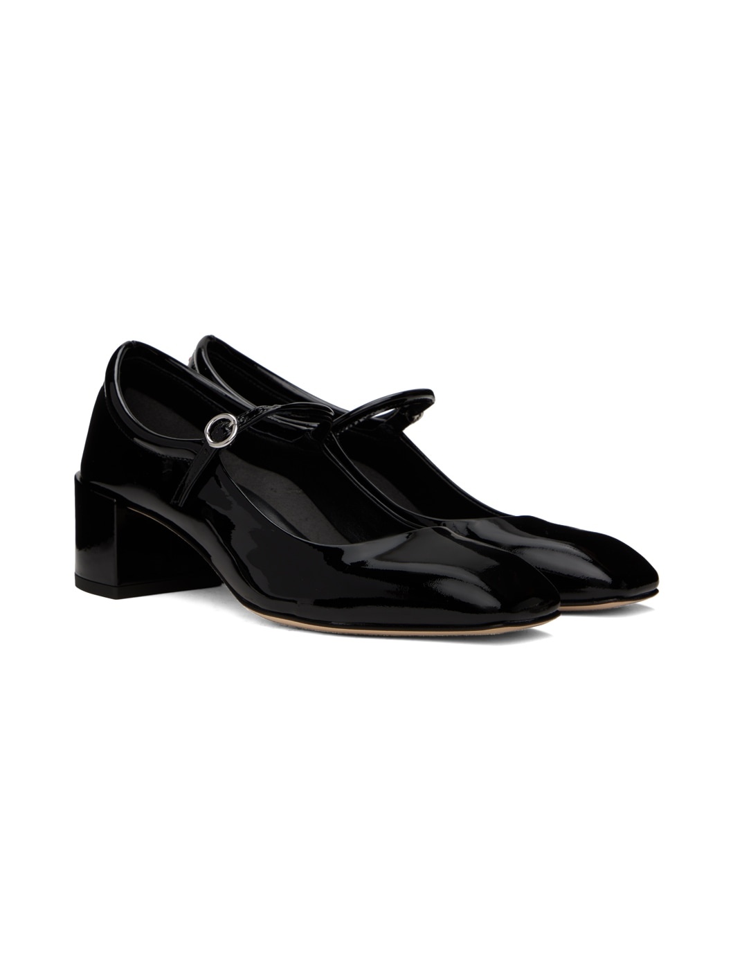 Black Aline Heels - 4