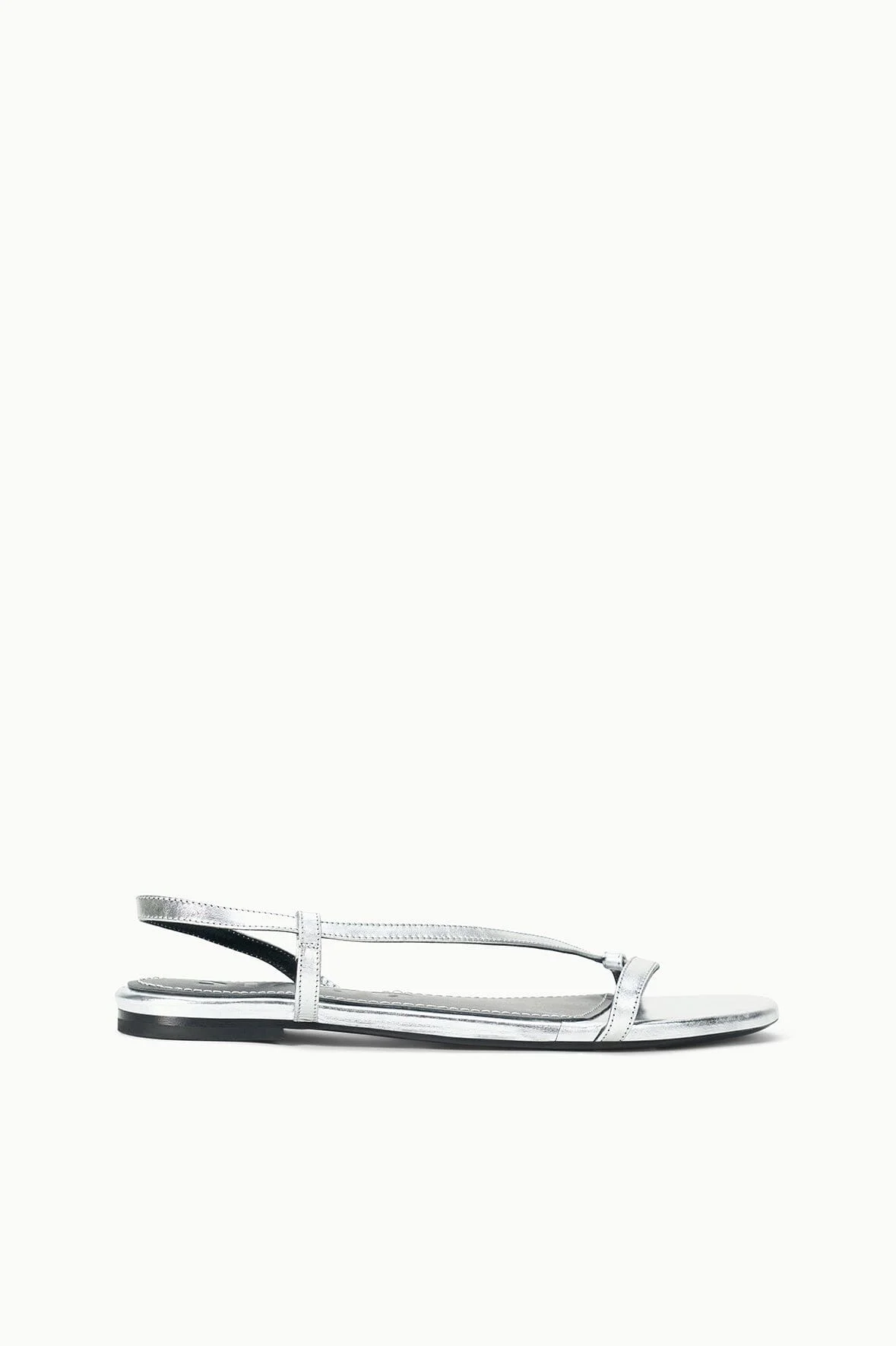 STAUD LOUDEN SANDAL SILVER - 1