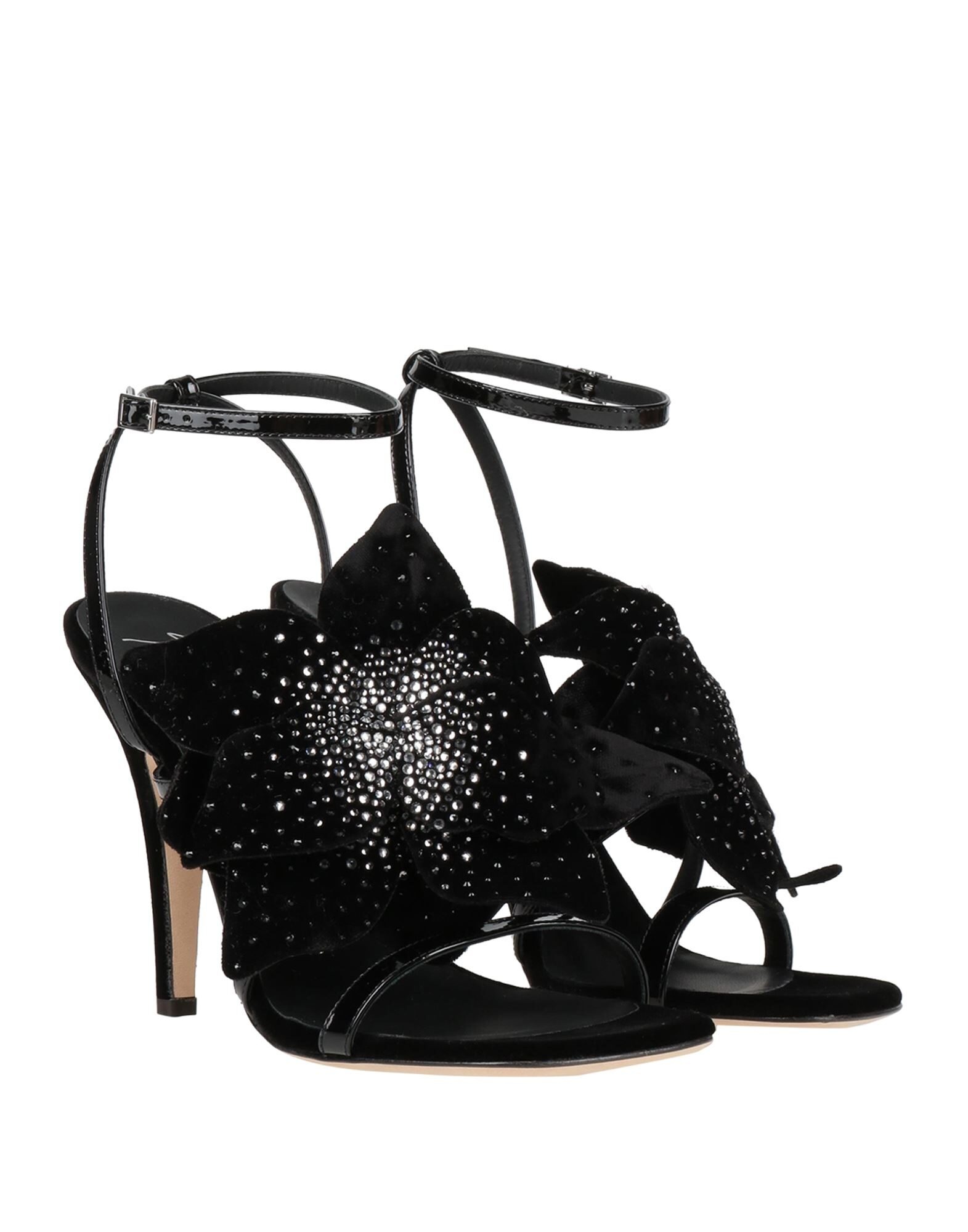 Black Women's Sandals - 2