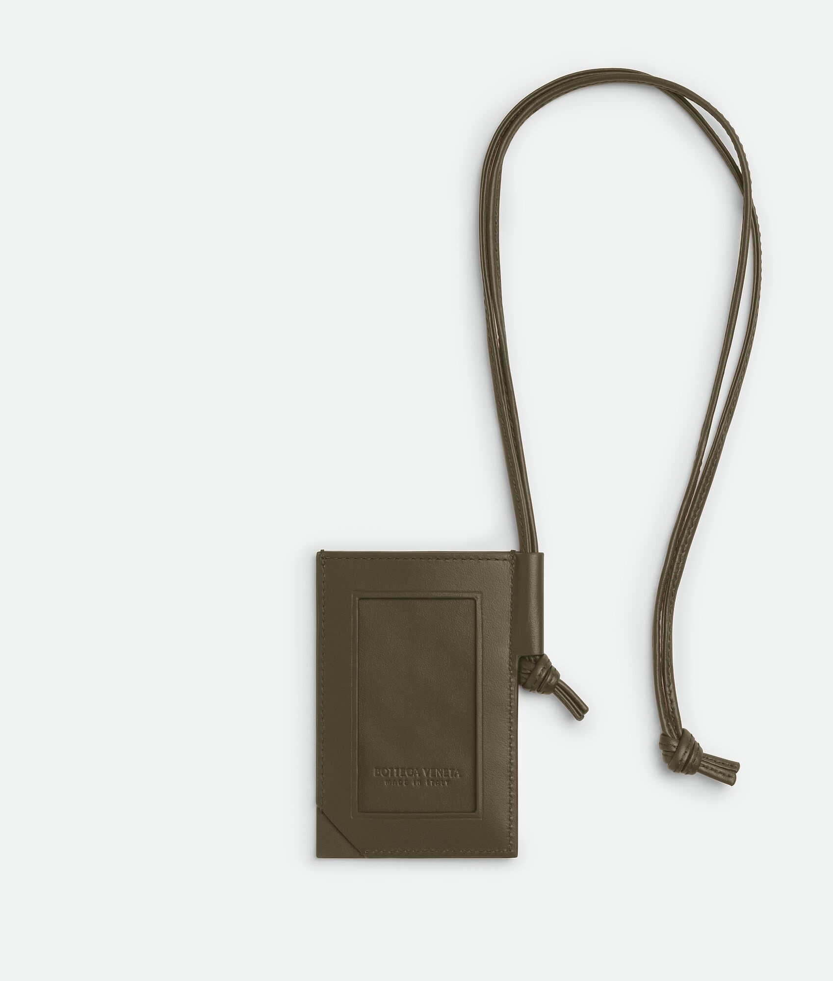 Intrecciato Stamp Badge Holder - 2