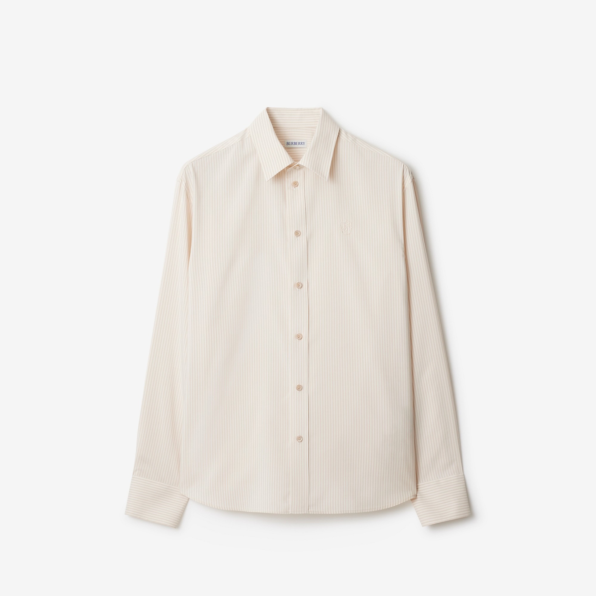 Striped Silk Shirt - 1