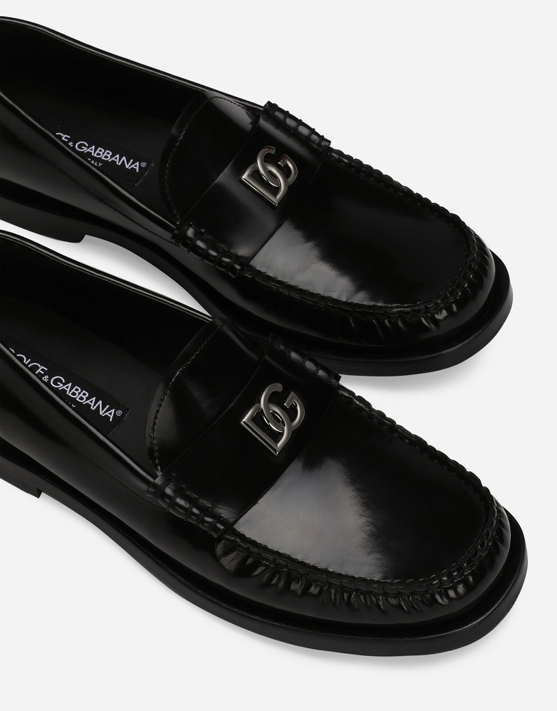 Polished calfskin loafers 5