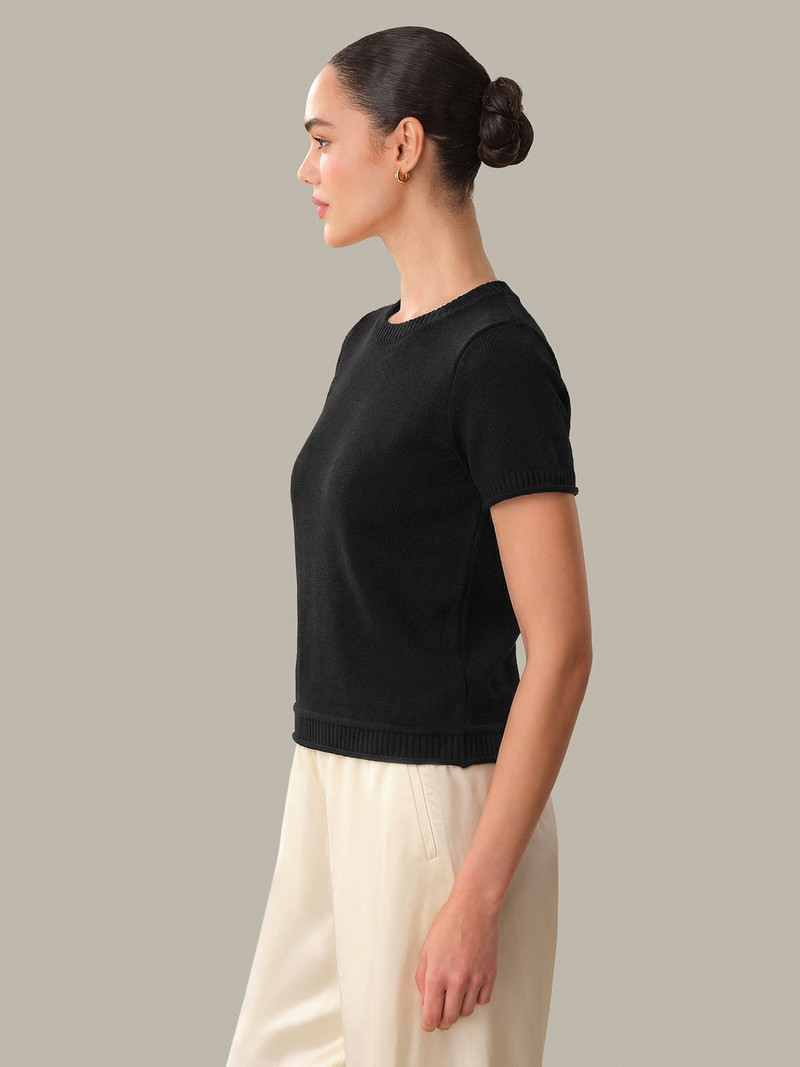 525 america Fiona: Classic Cotton Short Sleeve Tee outlook