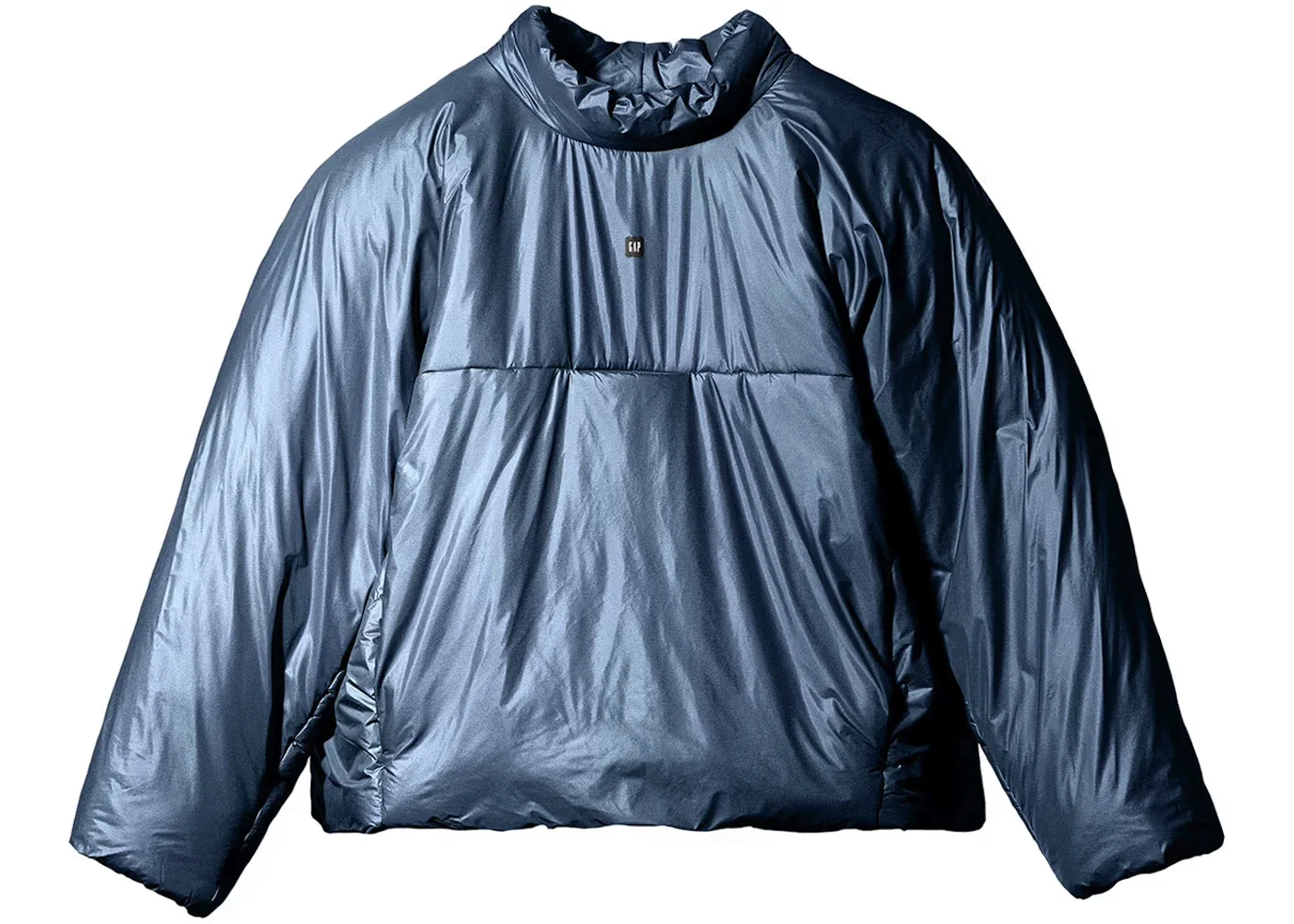 Yeezy Gap Engineered by Balenciaga Mock Neck Pullover Dark Blue - 1