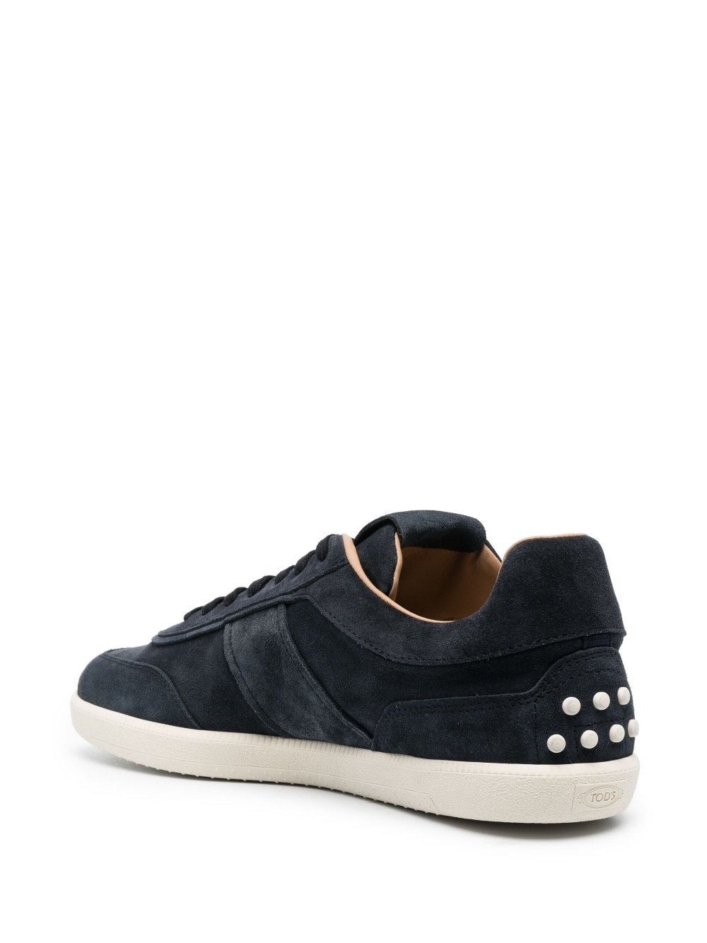 suede low-top sneakers - 3