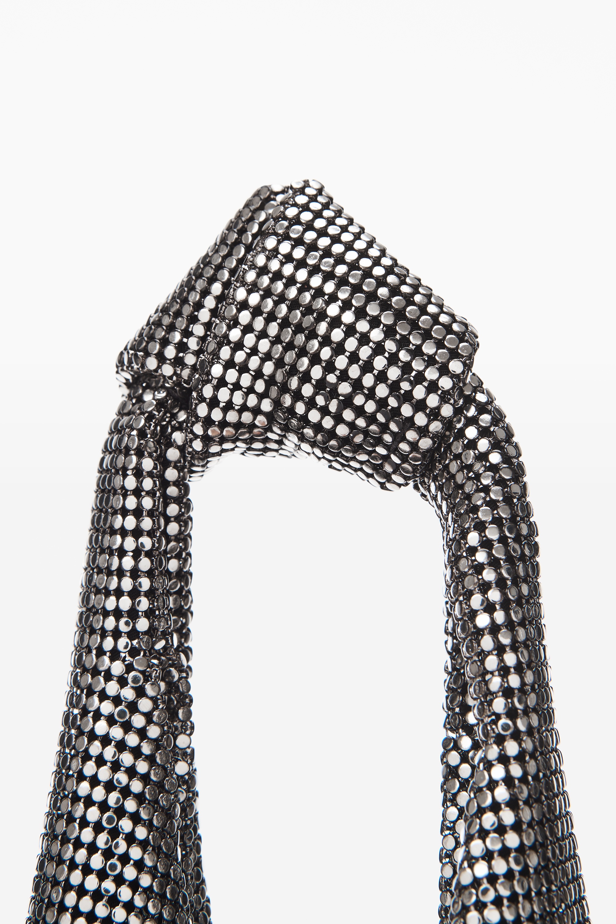 SCARF SMALL BAG IN METAL CHAINMAIL - 5