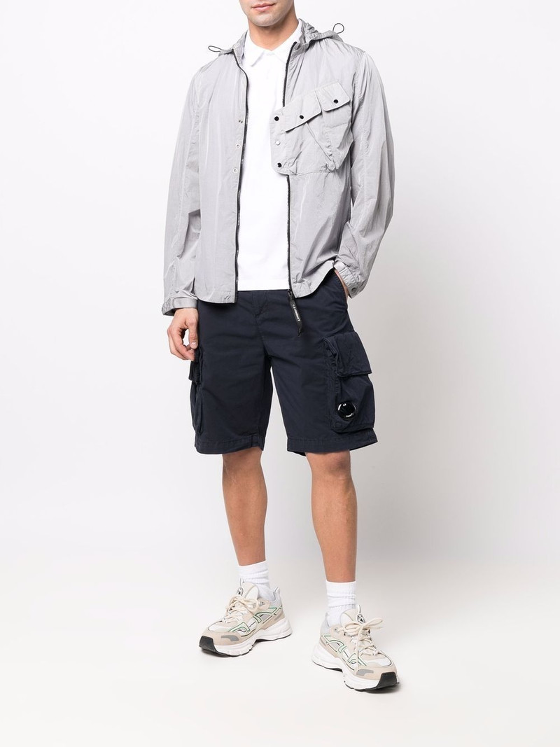 JAMES PERSE short-sleeved cotton polo shirt outlook