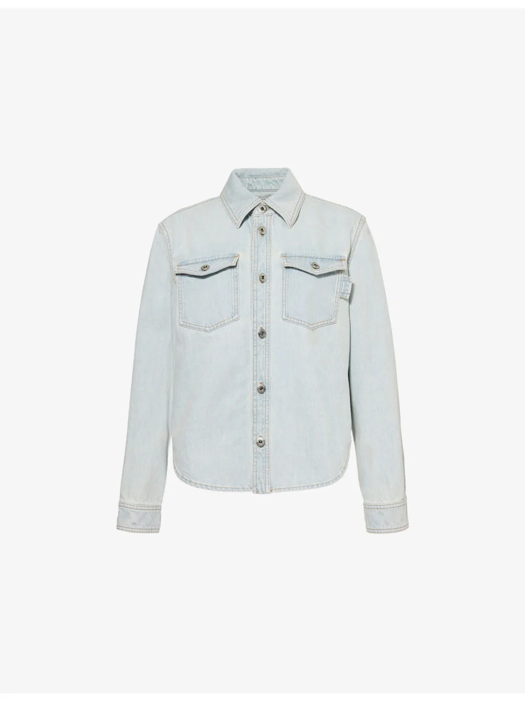 Extra Bleached Denim Jacket - 1