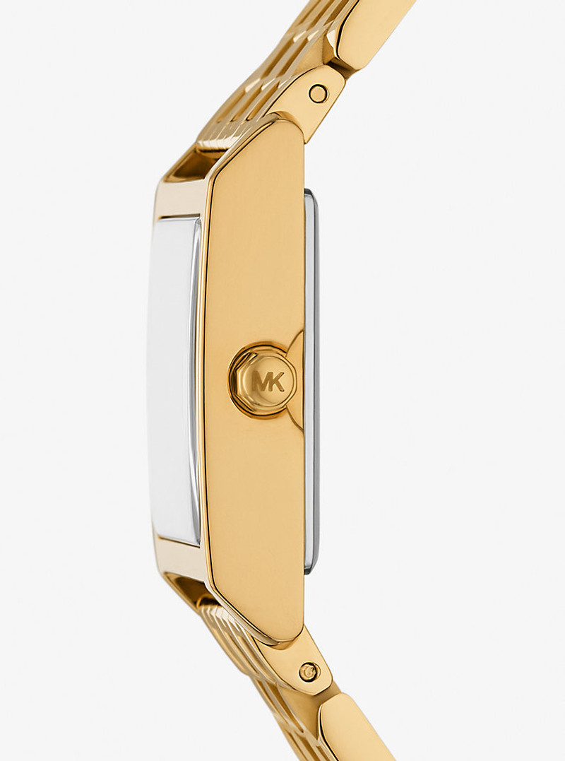 MICHAEL KORS Petite Georgie Gold-Tone Watch outlook