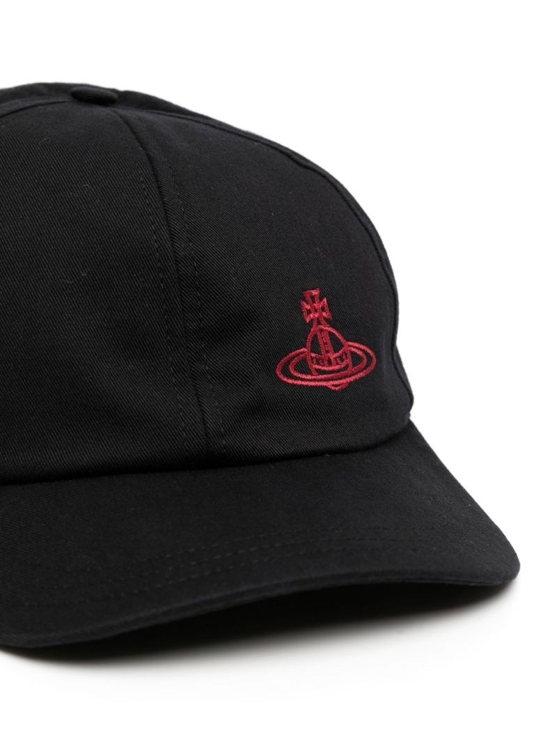 Orb-detail baseball cap - 2