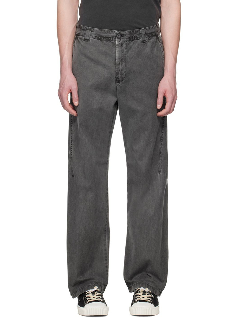 Gray P-Franck-A Trousers 1