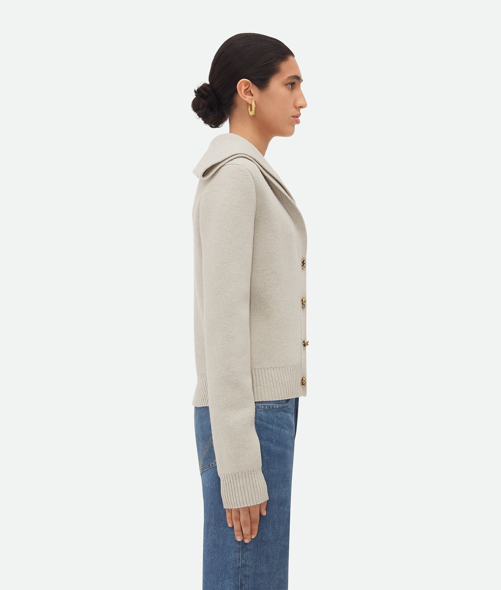 Compact Wool Cardigan - 2