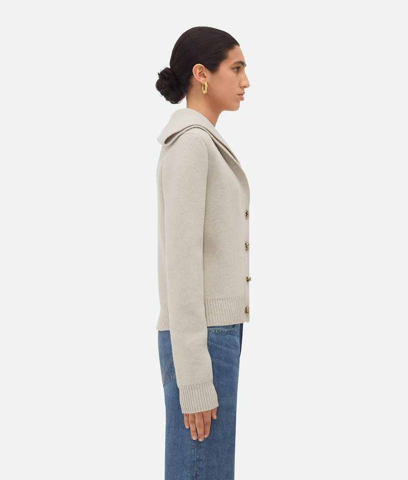 Bottega Veneta Compact Wool Cardigan outlook