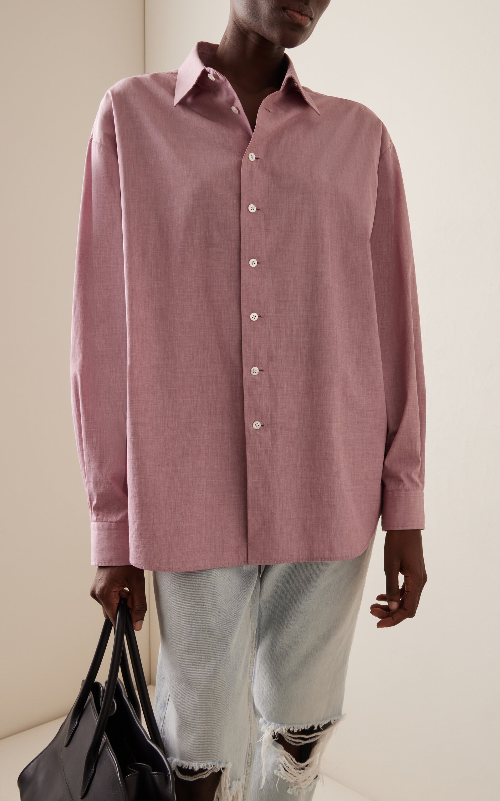 THE ROW ATTICA SHIRT長袖シャツ THE ROW Attica oversized cotton shirt | Harvey Nichols