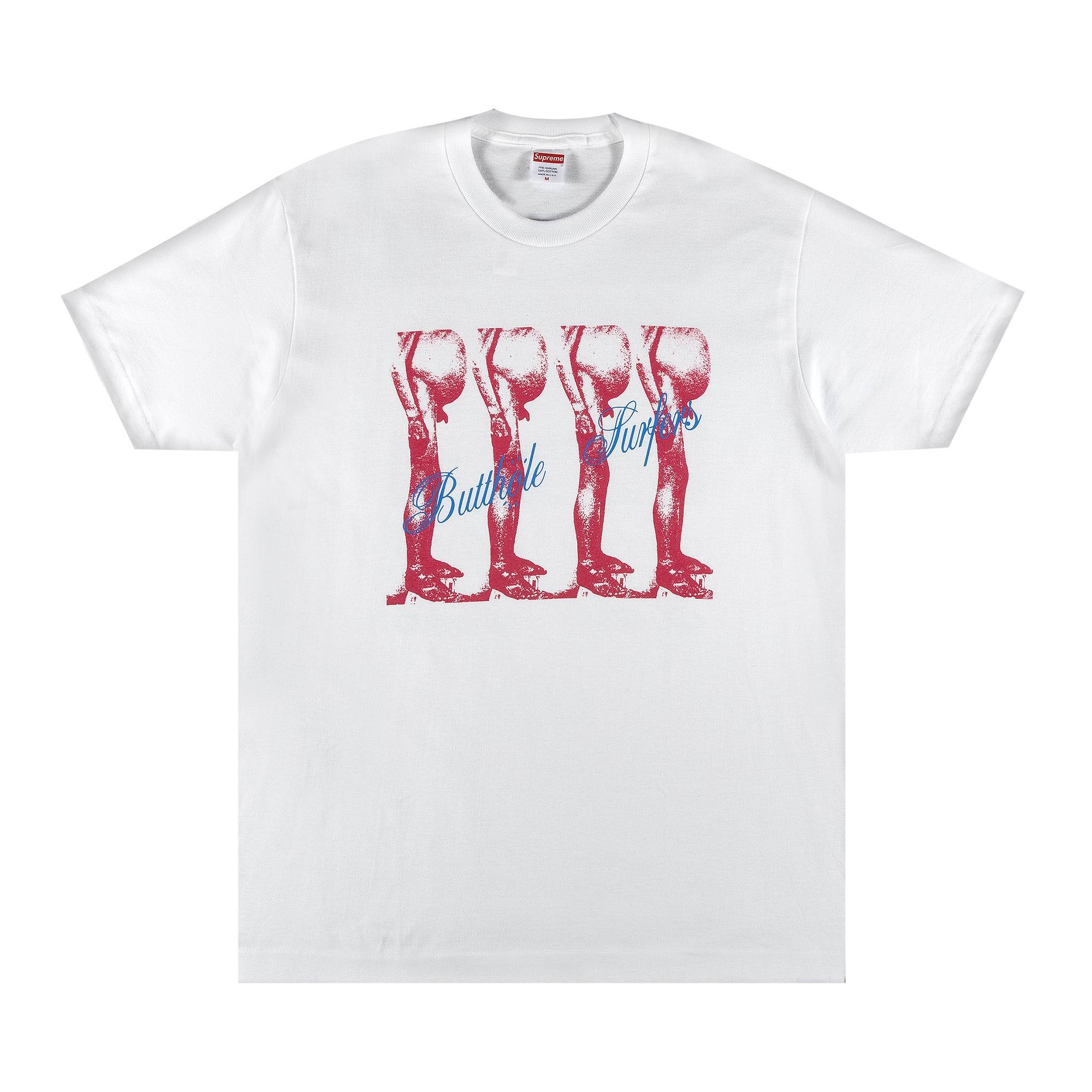 Supreme x Butthole Surfers Tee 'White' - 1