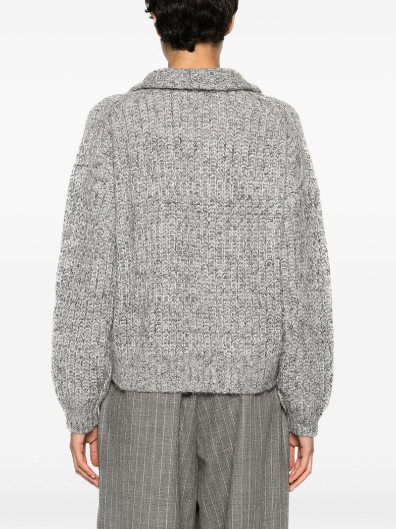 high-neck knitted jumper 4