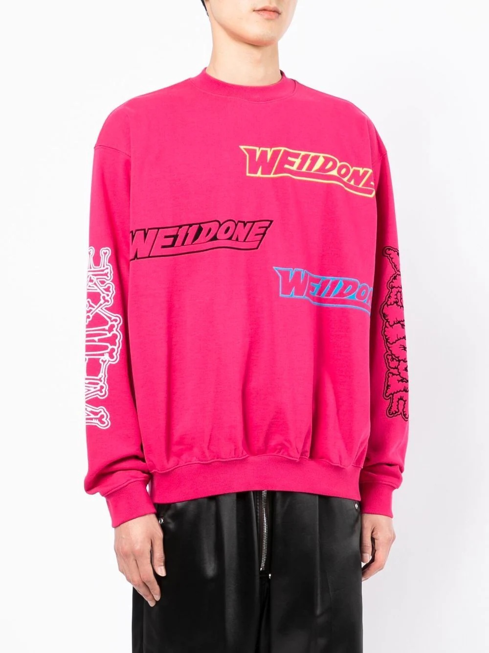 logo-print sweatshirt - 4