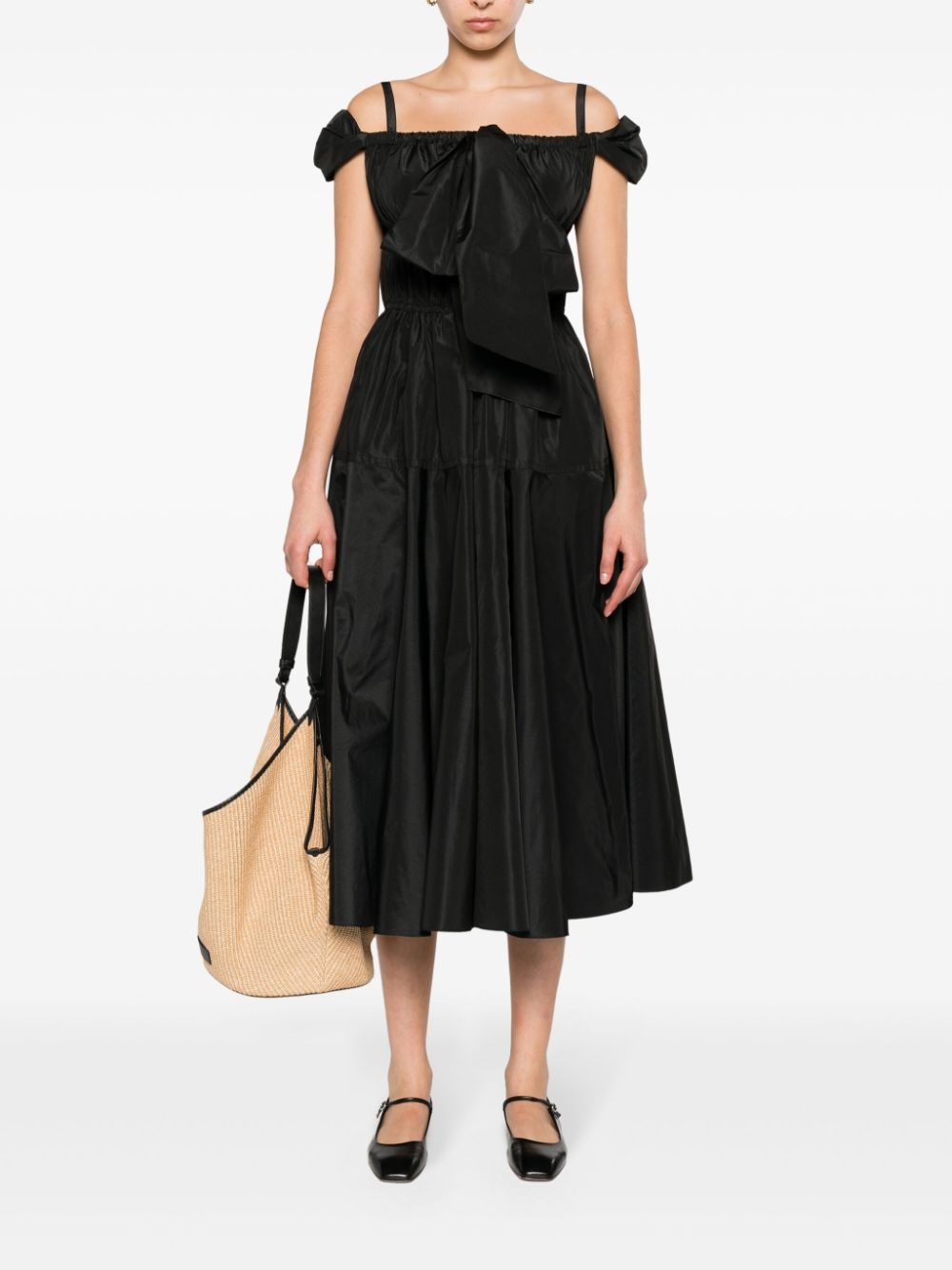 Cocktail faille maxi dress - 2