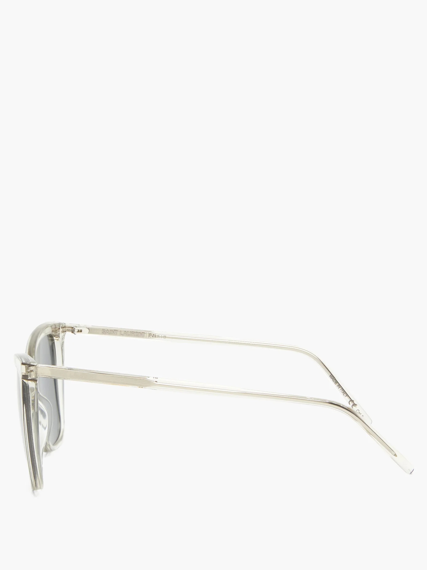 Oversized cat-eye acetate sunglasses - 3