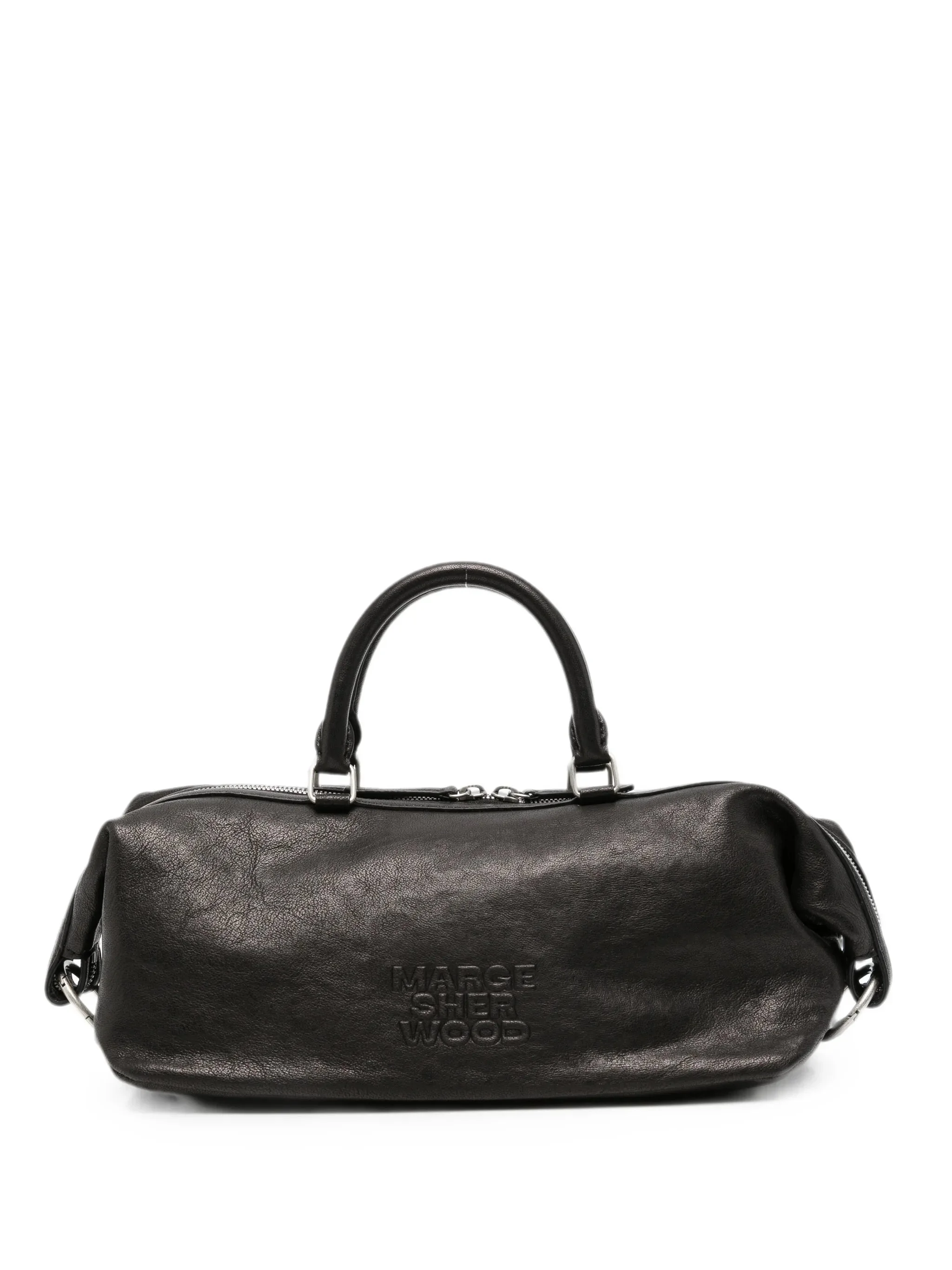 Margesherwood Logo-embossed Leather Tote Bag - 1