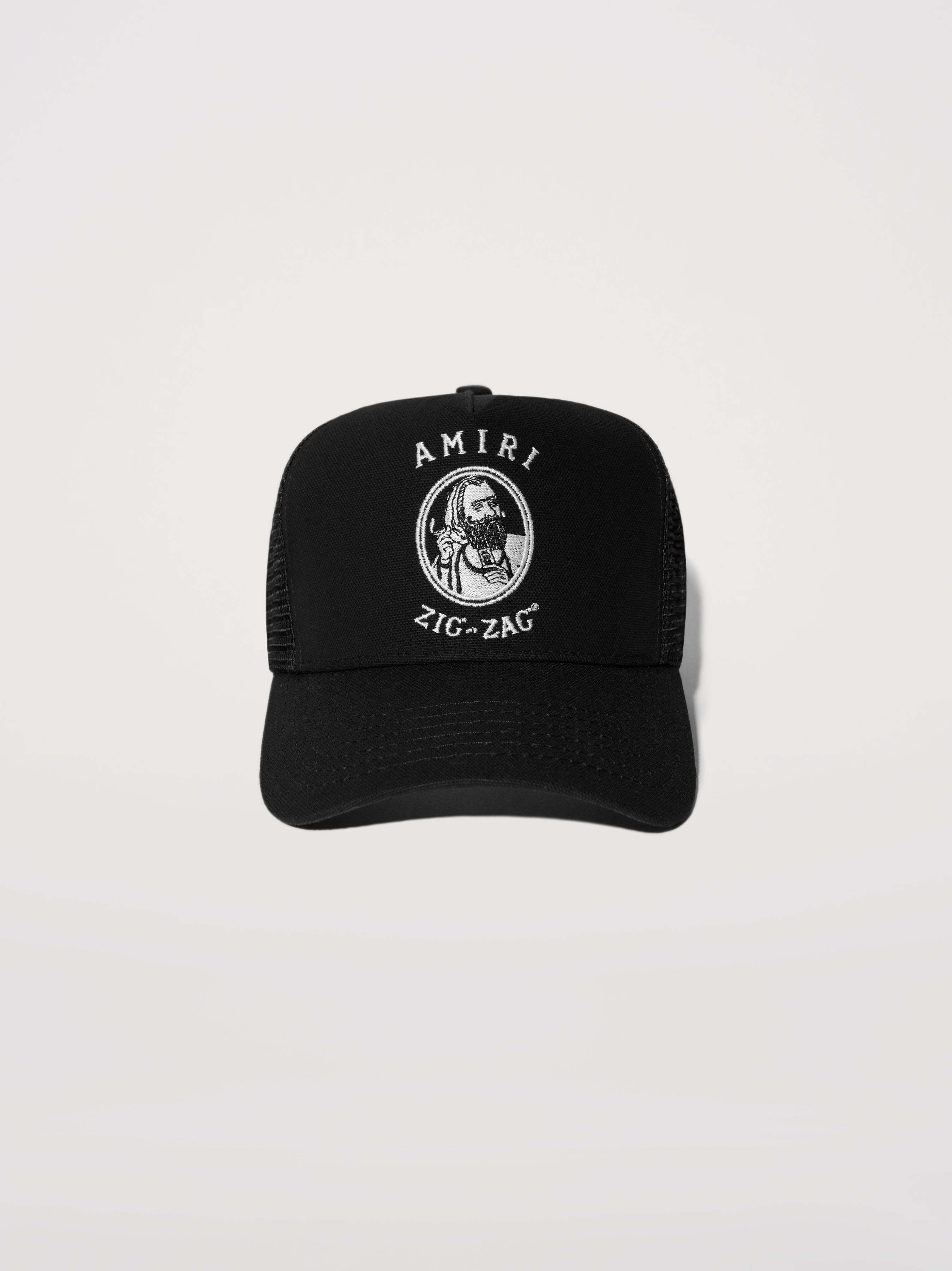 キャップ AMIRI 'Amiri Hollywood Trucker' cap Hollywood Trucker Hat Black | The Webster