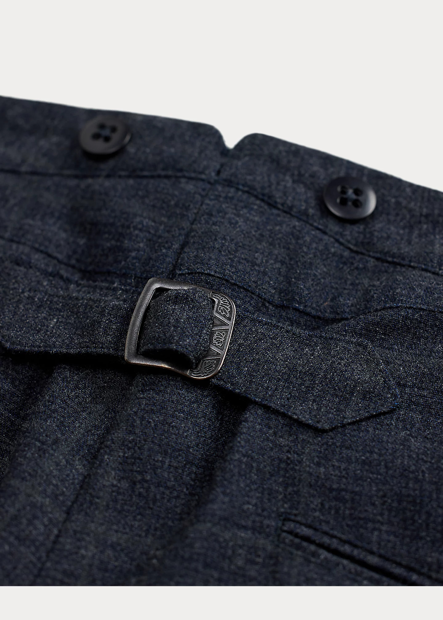 Slim Fit Indigo Checked Suit Trouser - 9