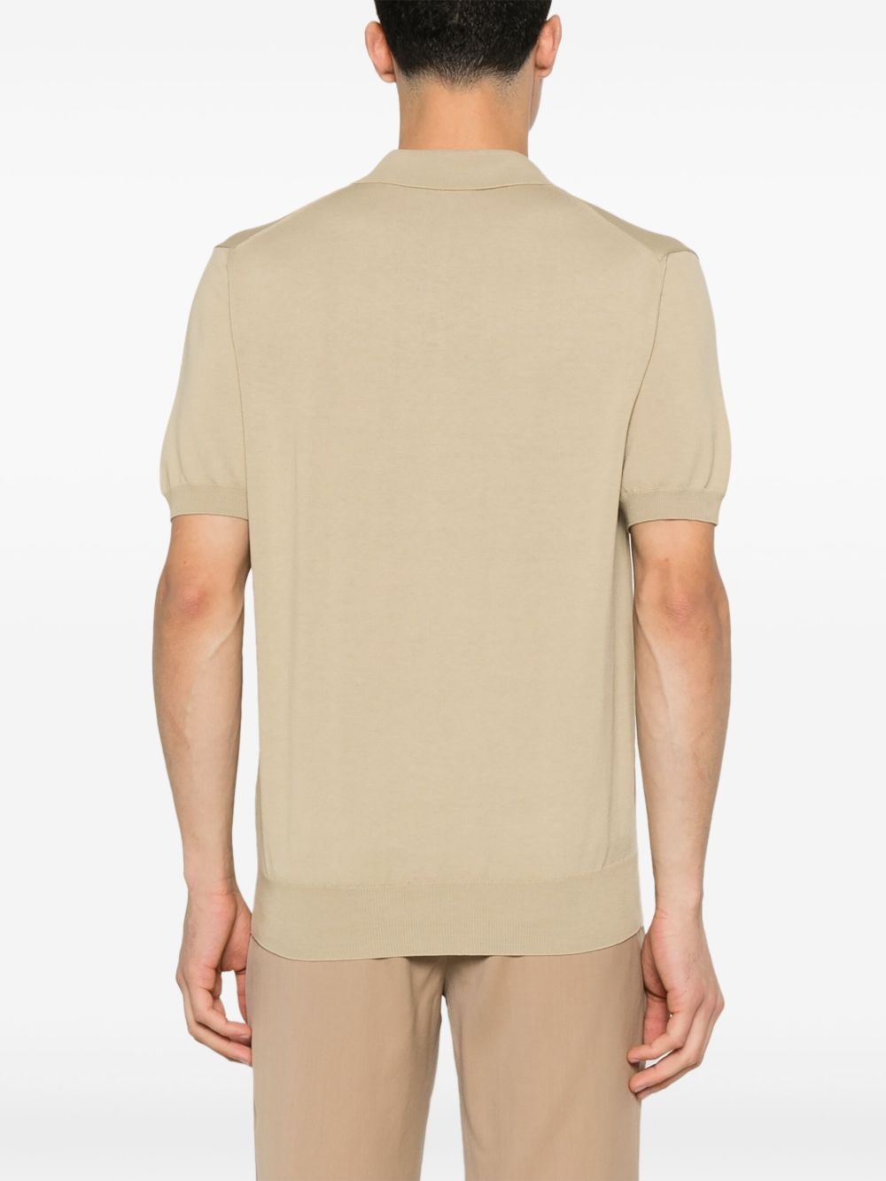 cotton polo shirt - 3