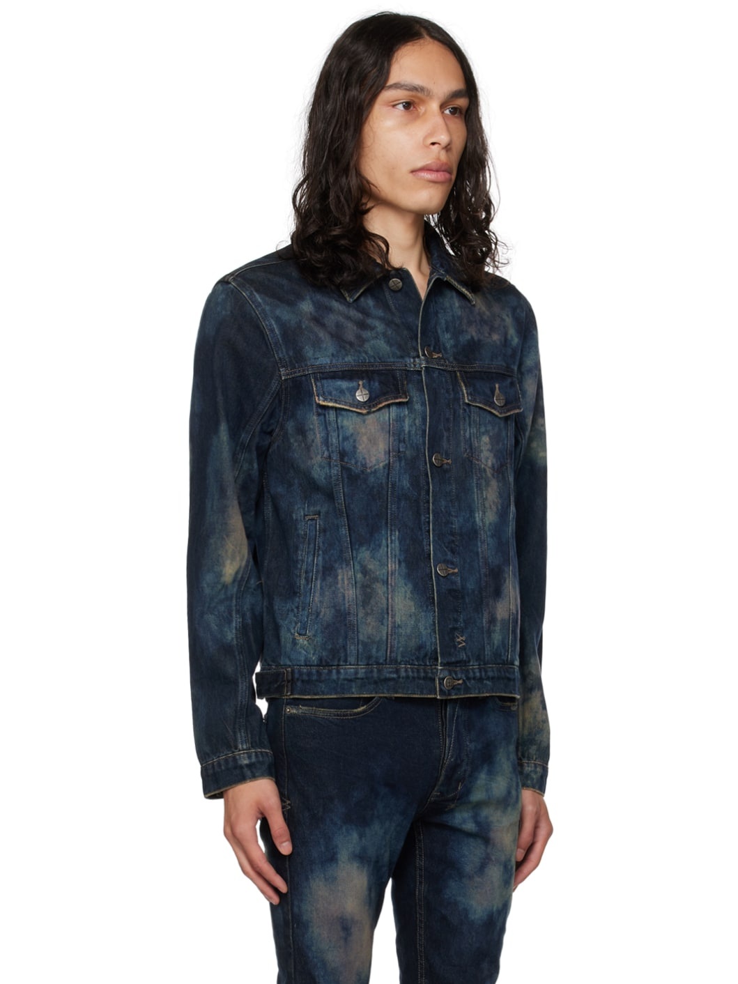 Navy Classic Journey Denim Jacket - 2