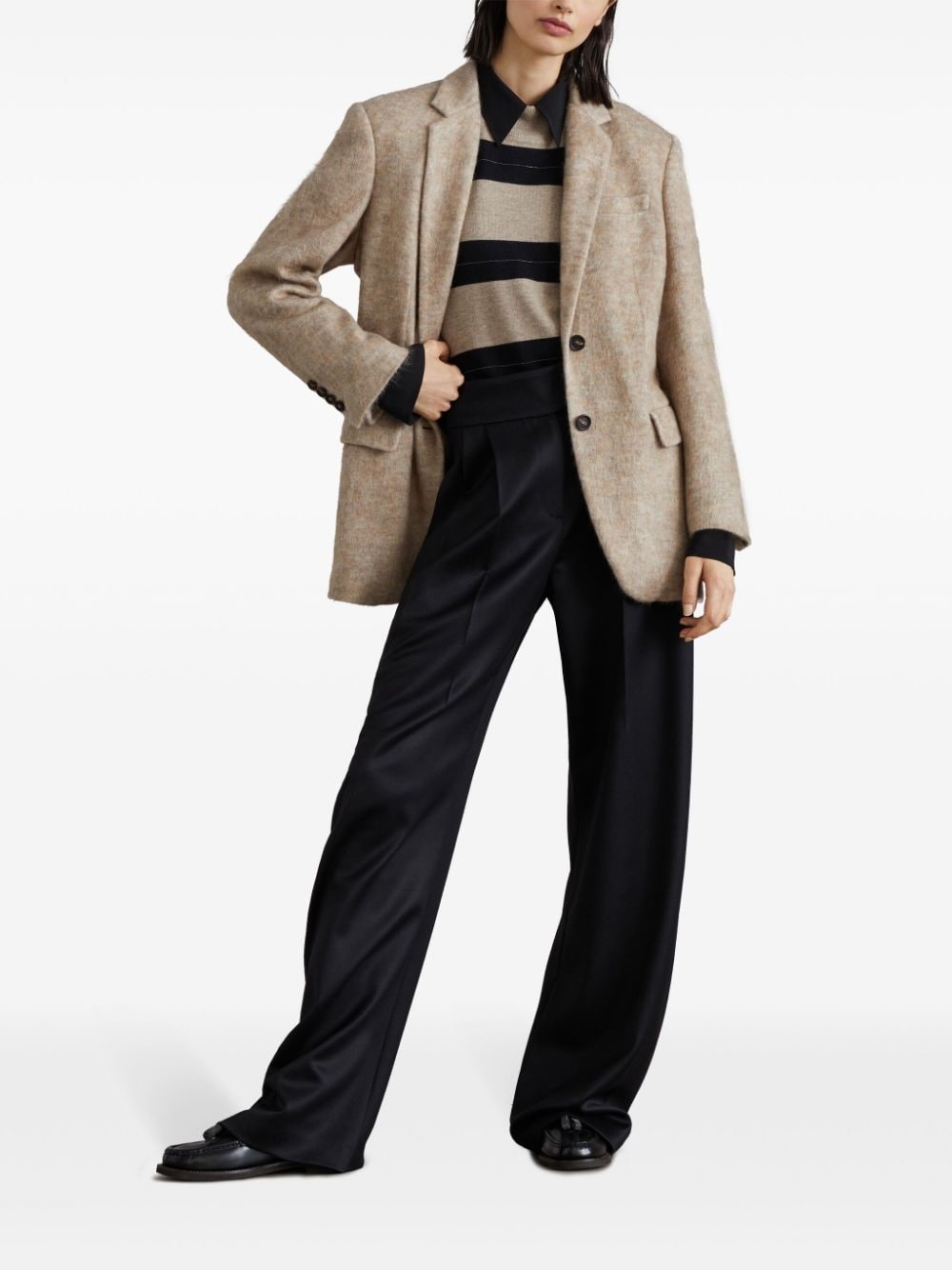 Monili-embellished blazer - 2