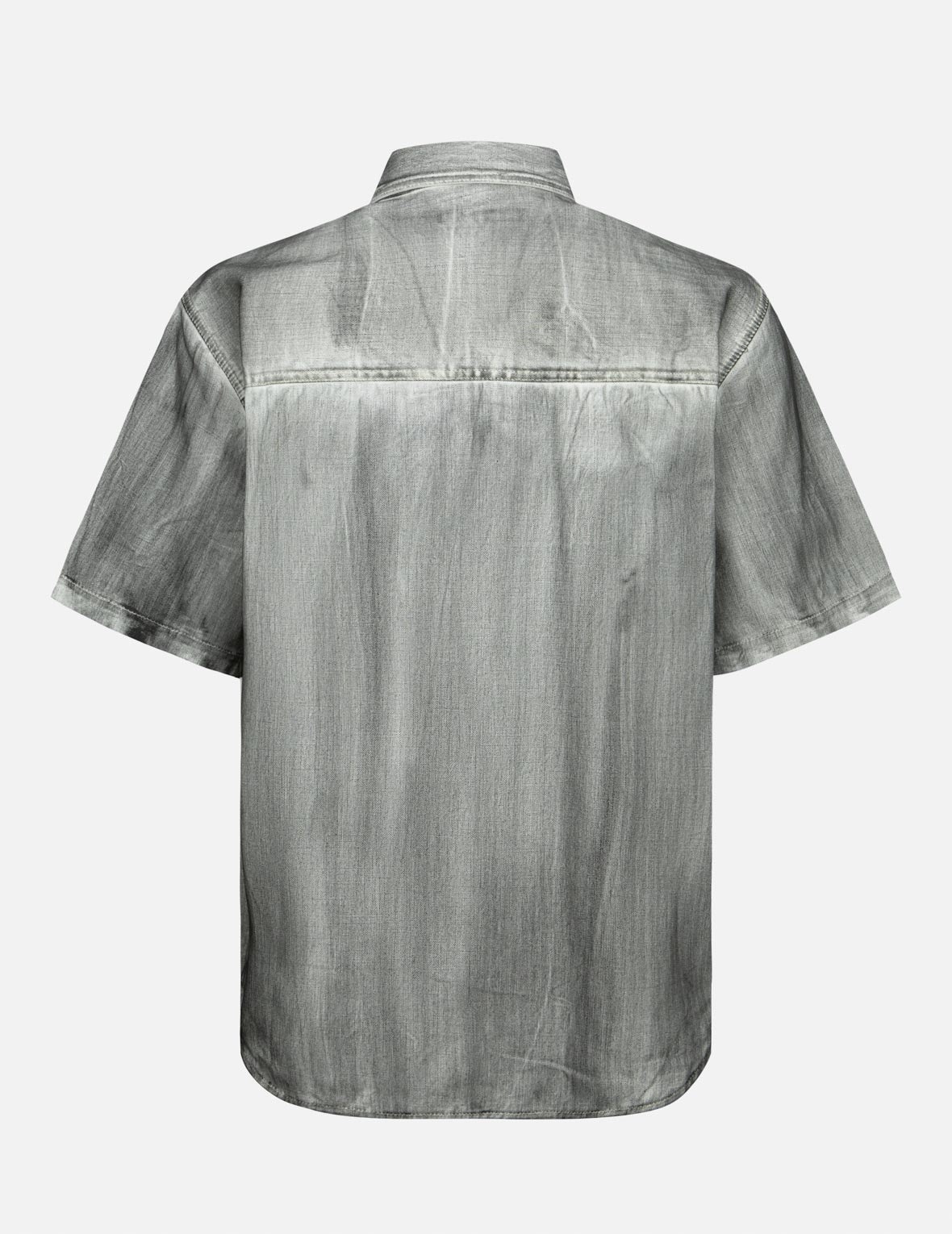 Seagull Embroidery Relax Fit Short-Sleeves Shirt - 2