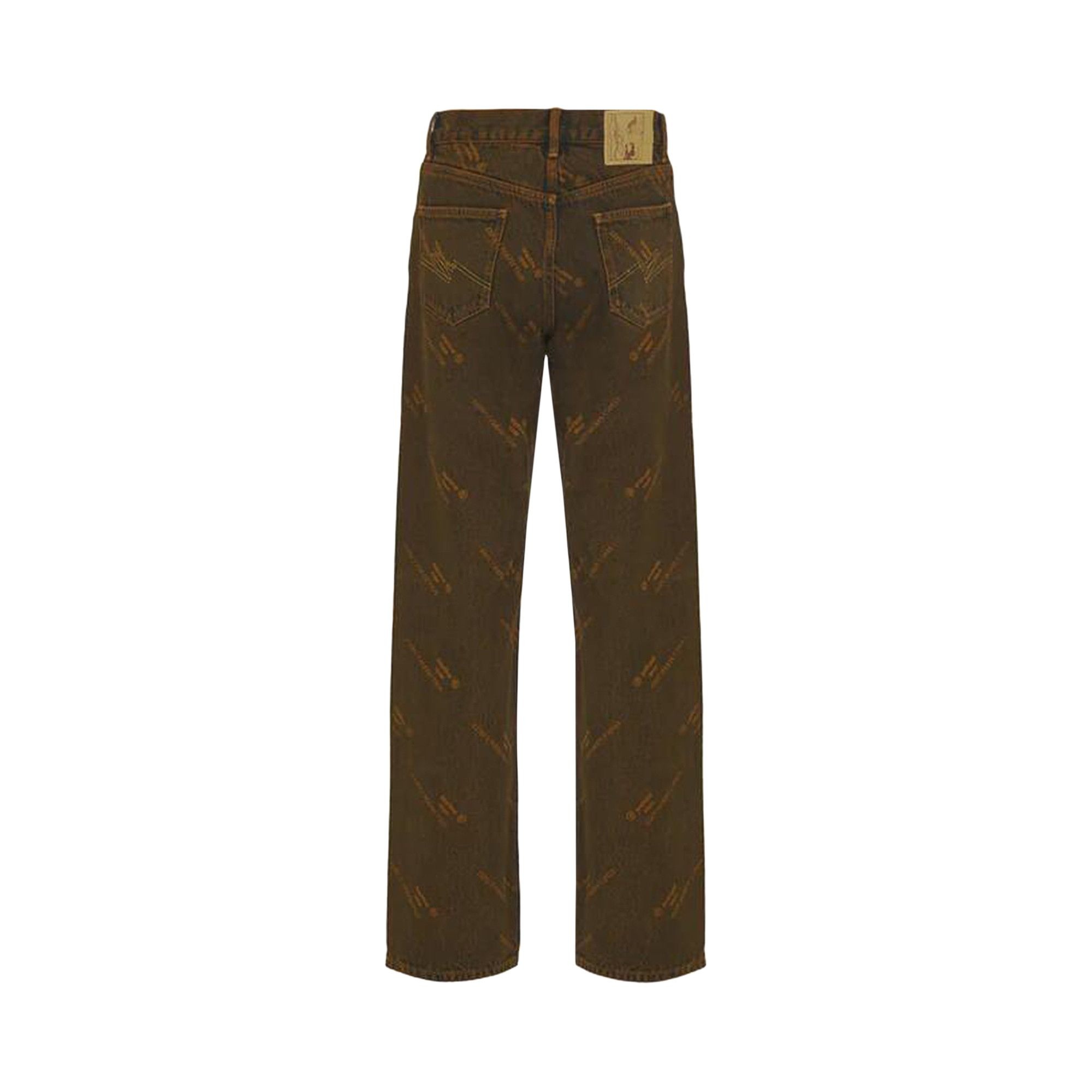 Martine Rose Relaxed Fit Jean 'Orange Laser' - 2