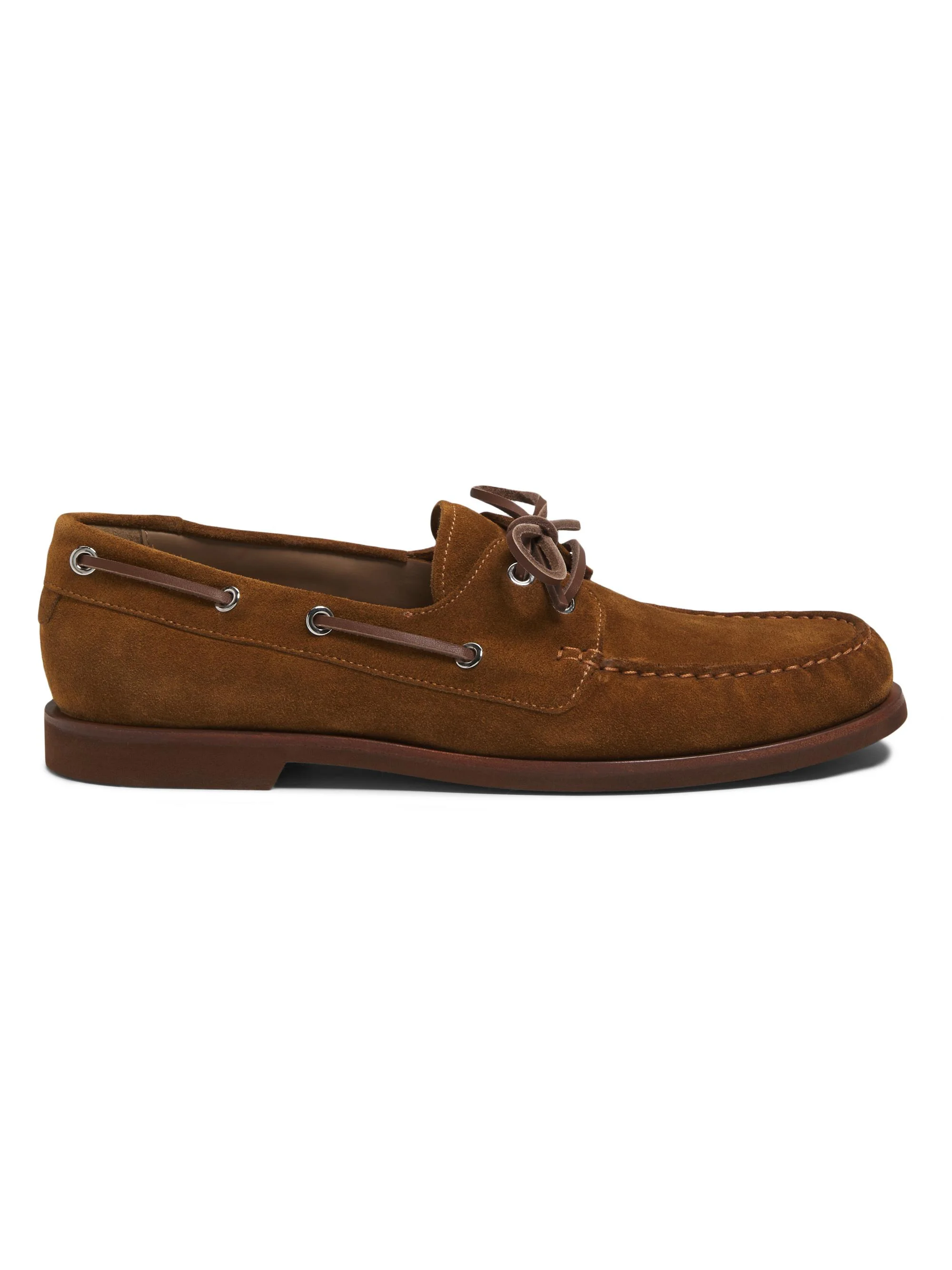 Men's Vandée Suede Boat Shoes - Texas - 1