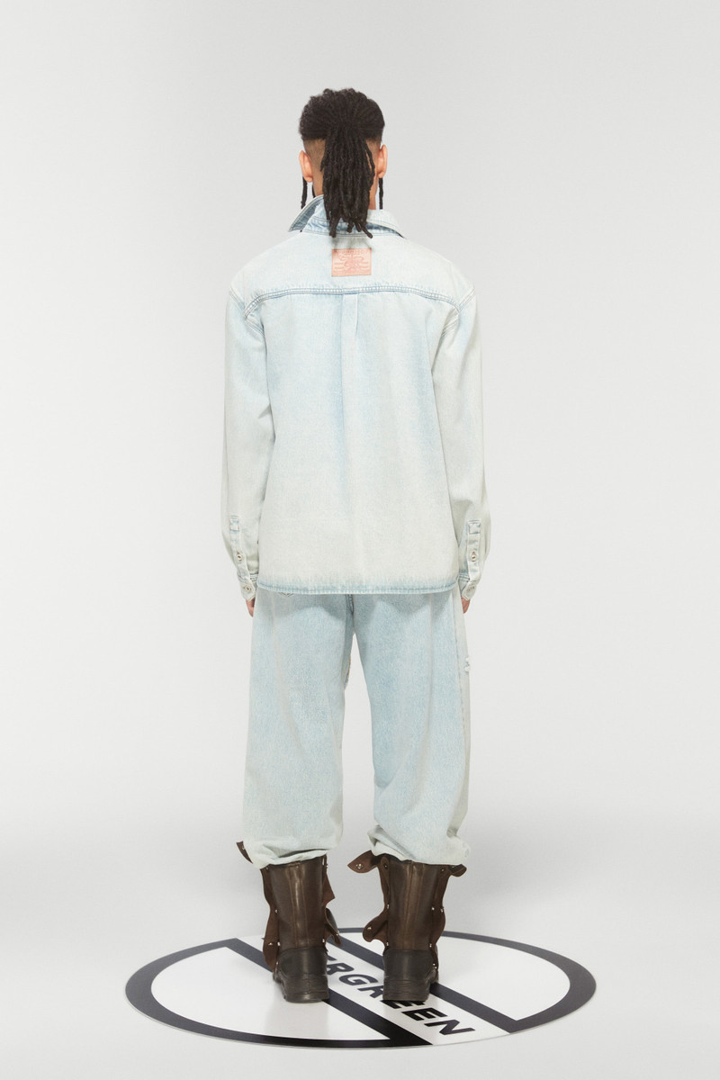 EVERGREEN PARIS' BEST PATCH DENIM SHIRT 4