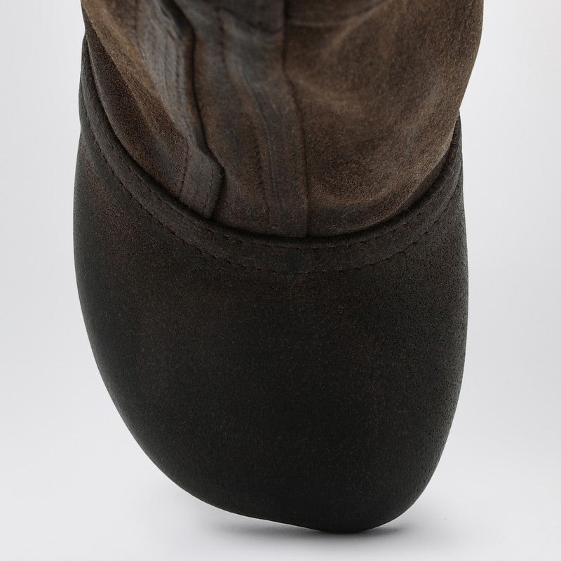 Loewe Brown Suede Toy Boot Women - 3