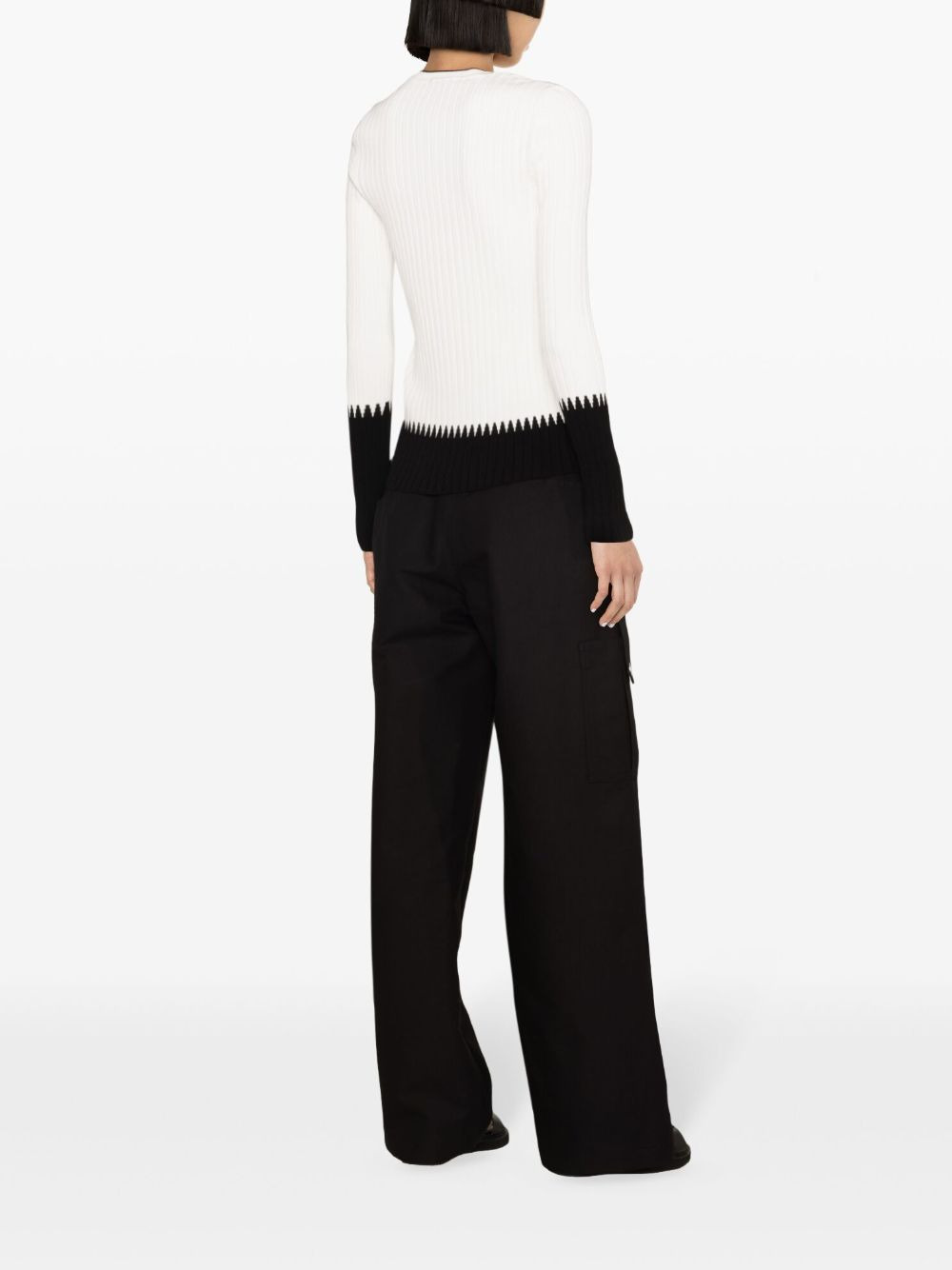 Fedrina ribbed-knit top - 4