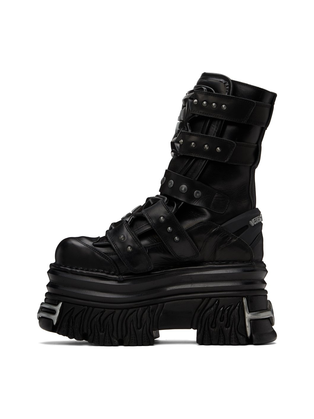 Black New Rock Edition Gamer Boots - 3