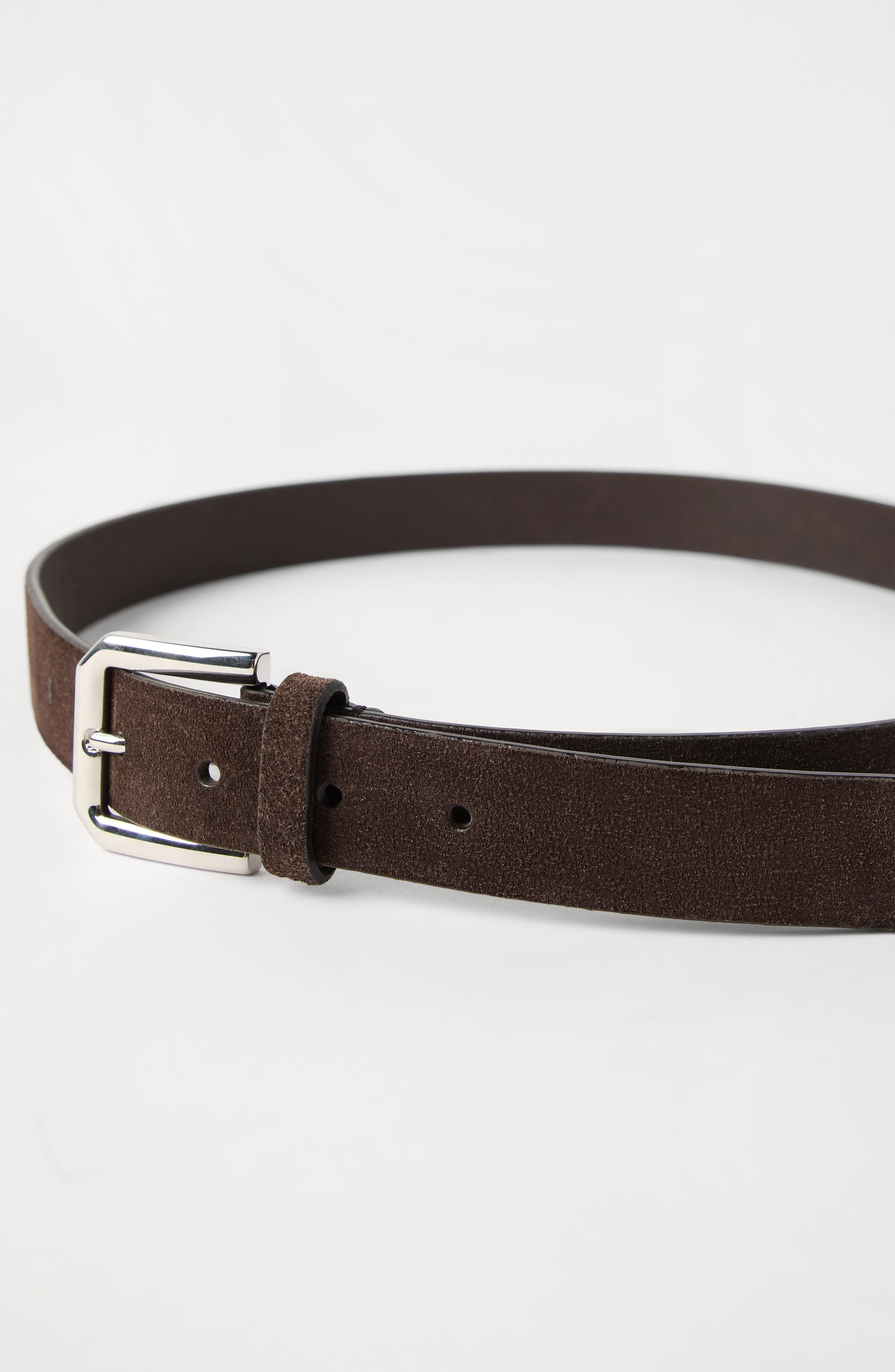 Brunello Cucinelli Leather belt in Rust Brown at Nordstrom - 3