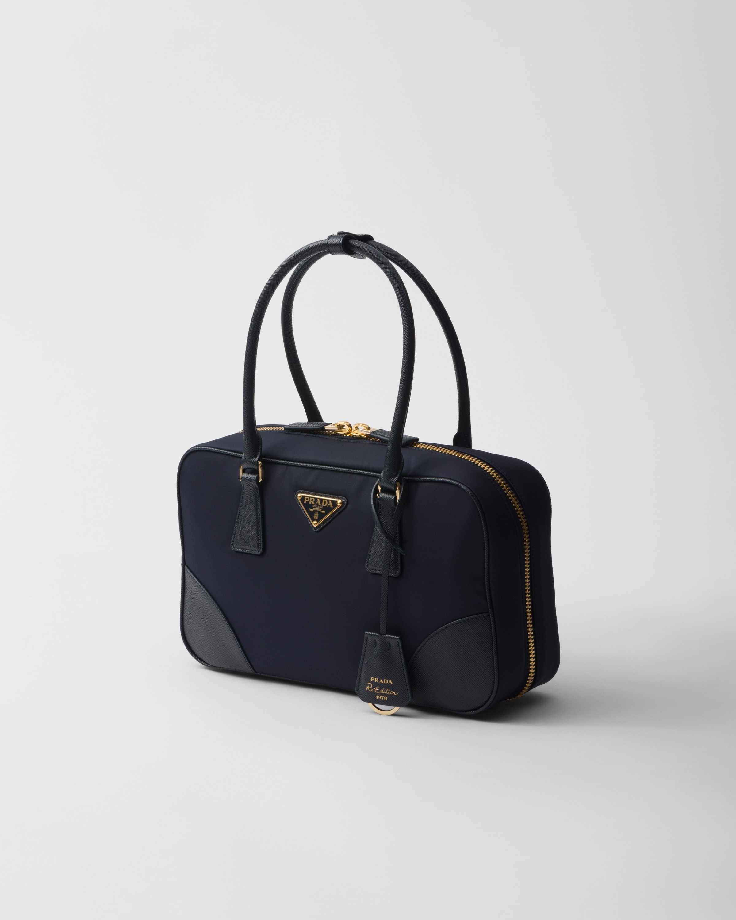 Prada Re-Edition 1978 medium Re-Nylon and Saffiano leather two-handle bag - 2