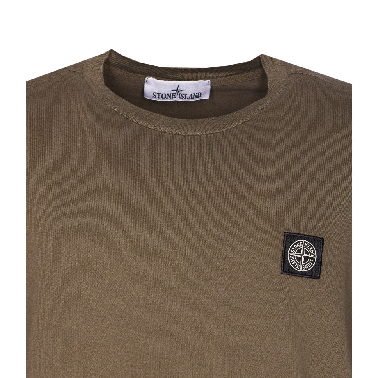 Stone Island Men Compass Patch Logo T-Shirt - 4