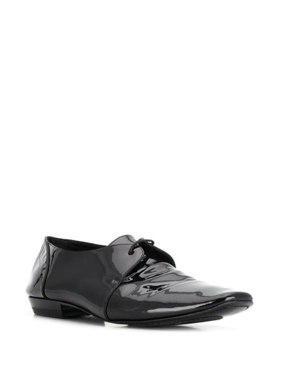 SAINT LAURENT patent leather Derby shoes outlook