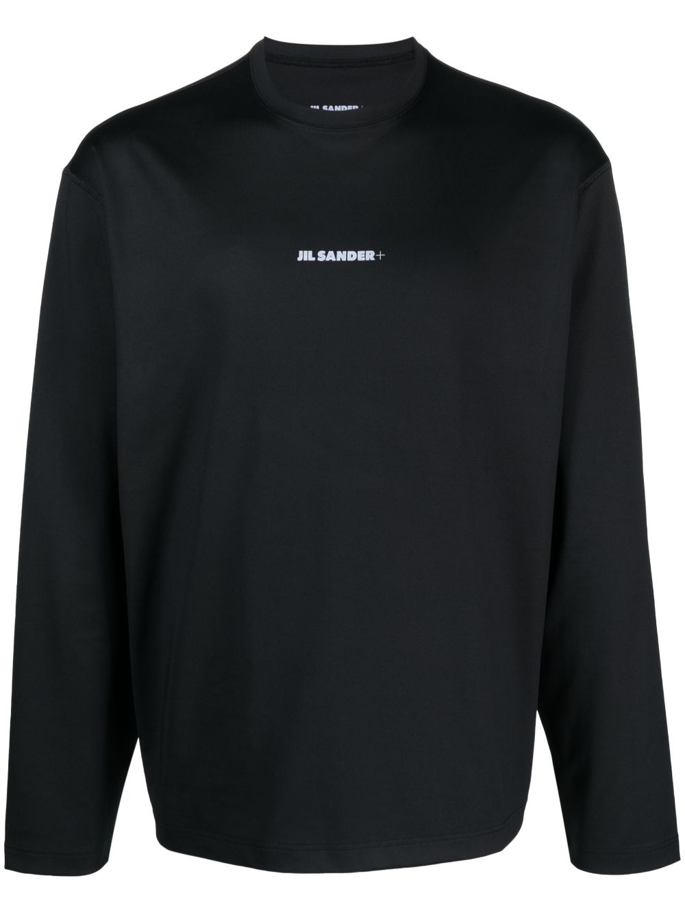 logo-print long-sleeve T-shirt - 1