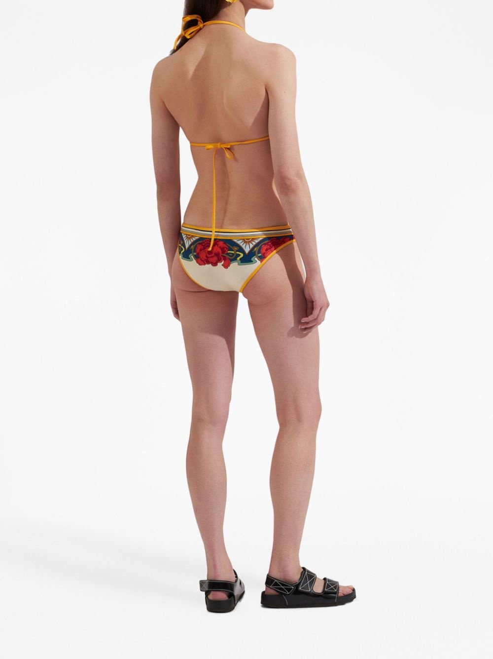 tropical-print bikini bottoms - 3