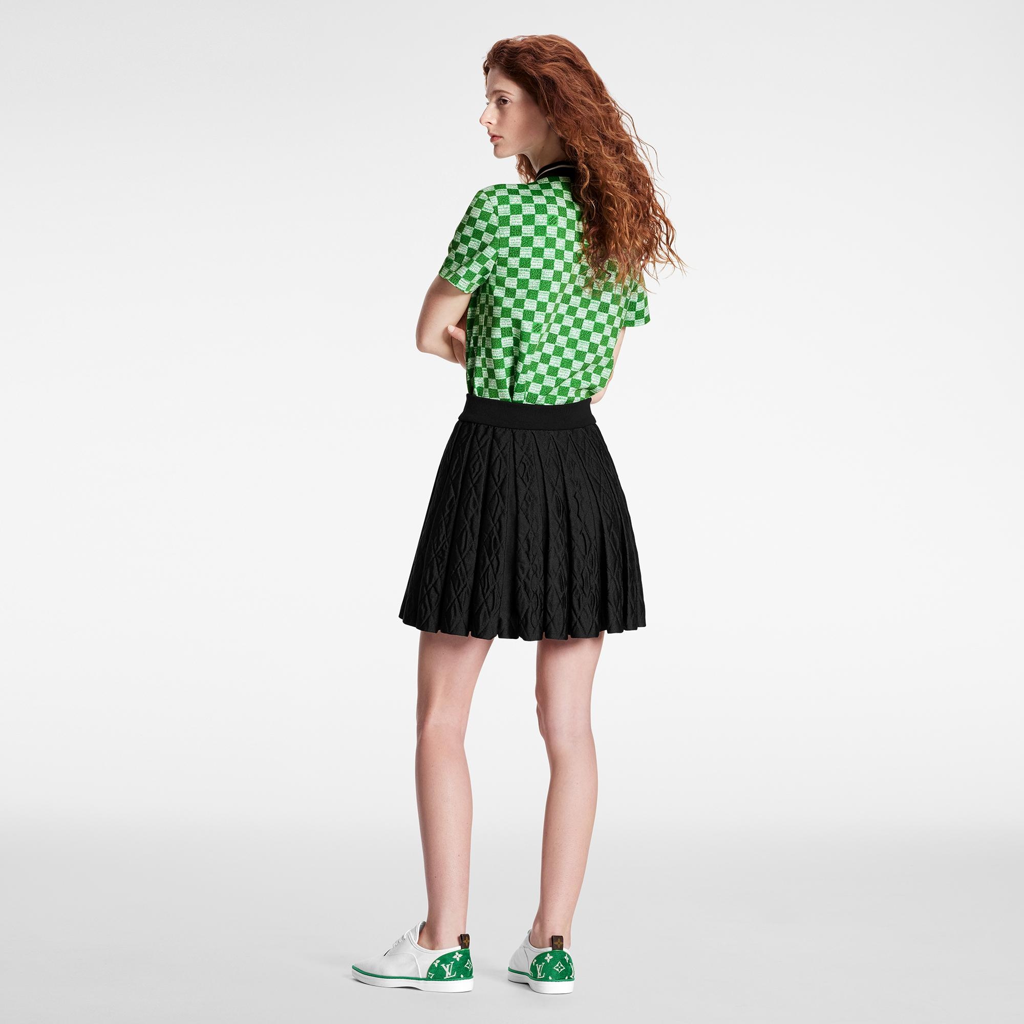 Diamond Knit Tennis Skirt - 3