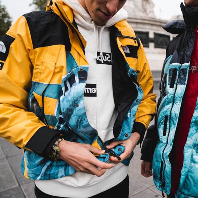 Supreme x The North Face Crossover Statue of Liberty waterproof Interchange Jacket Unisex Yellow SUP - 3