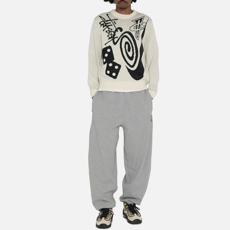 Nike Fleece Pants x Stussy 'Dark Gray Heather' DO9341-063 - 3