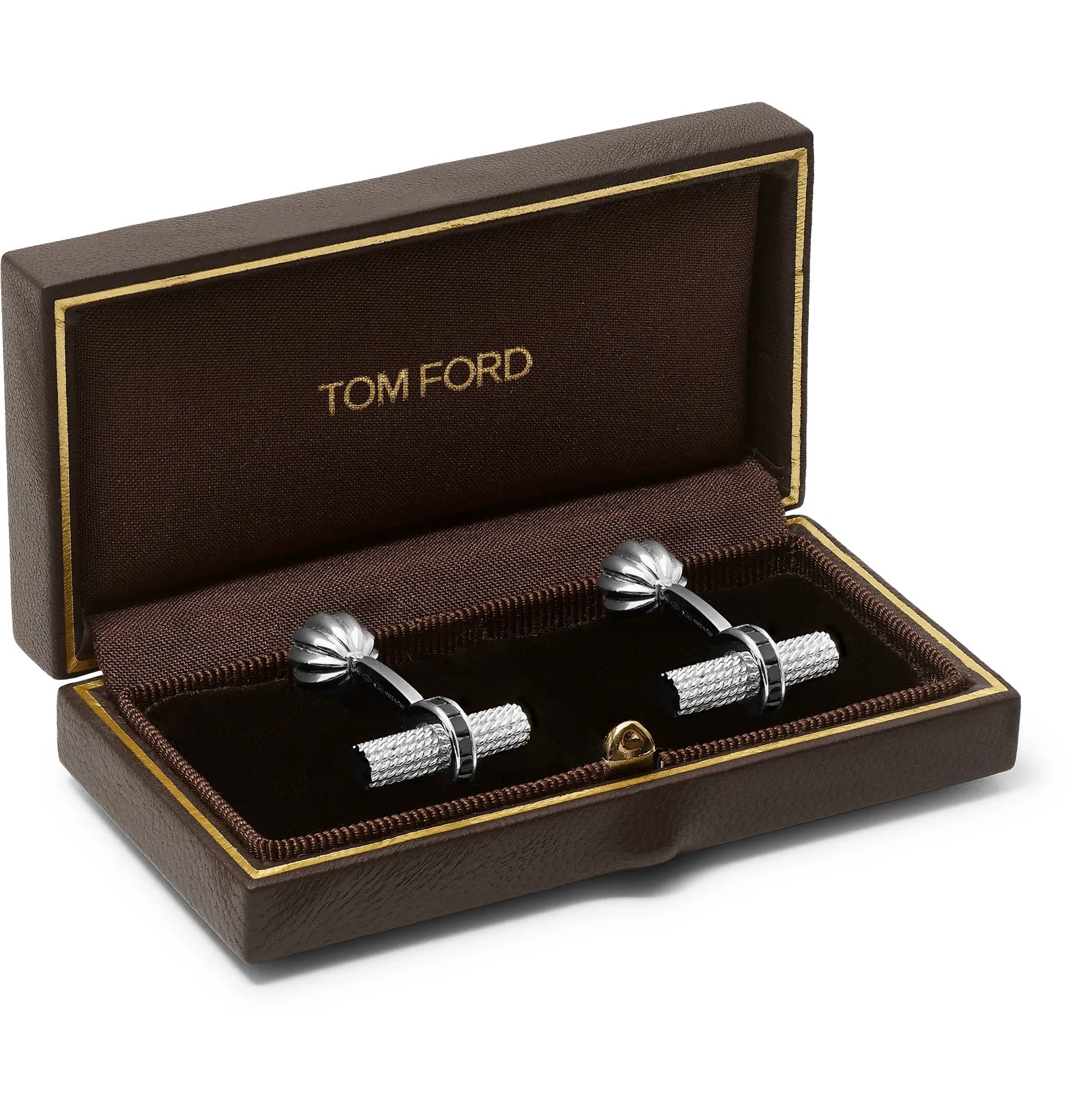 18-Karat White Gold Diamond Cufflinks - 3