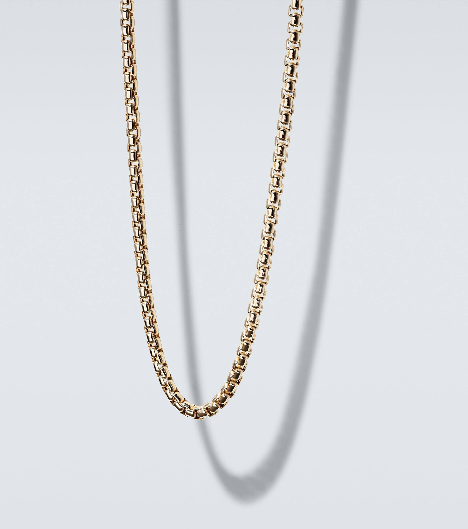18kt gold chain necklace - 4