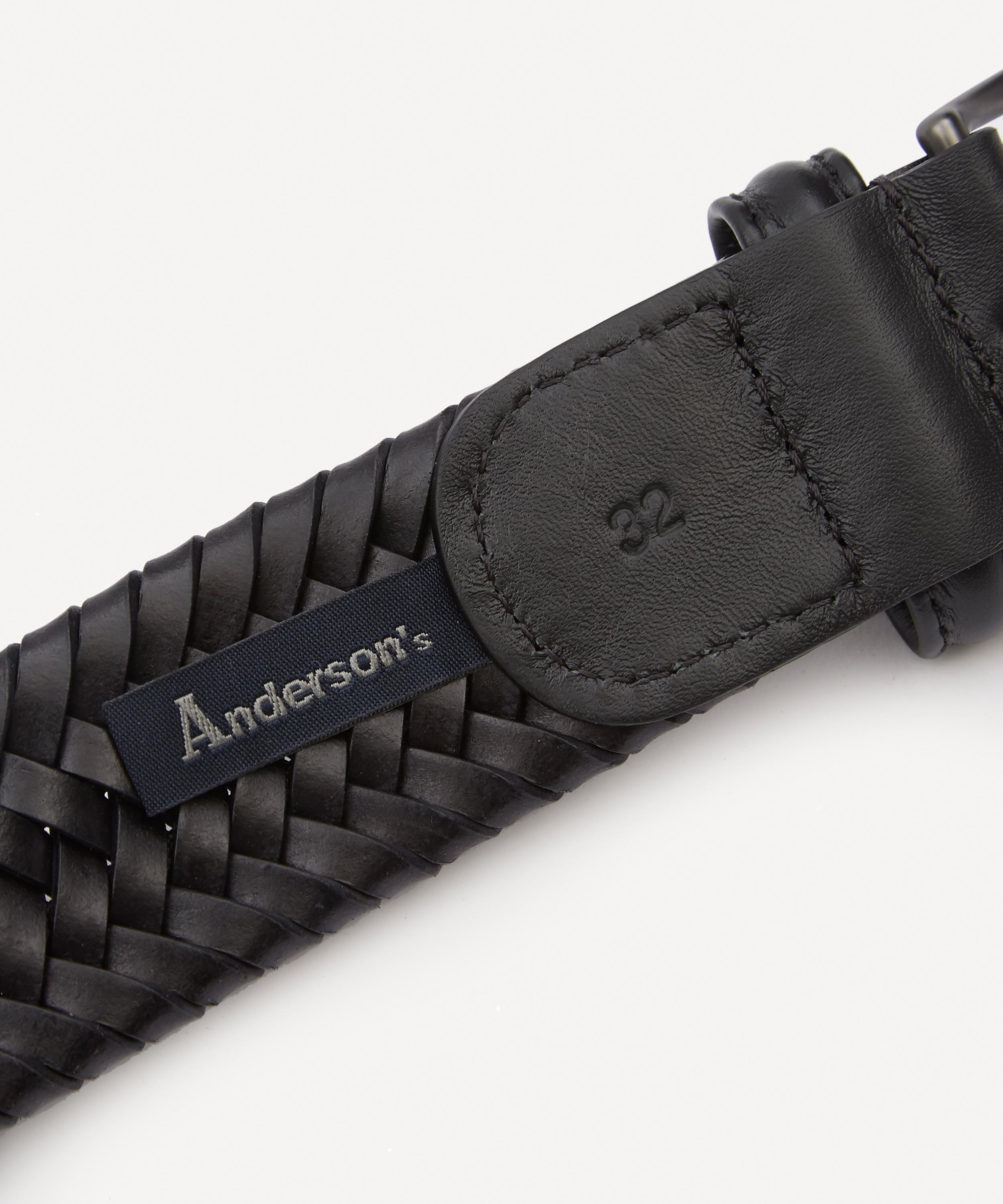 Woven Leather Belt - 3